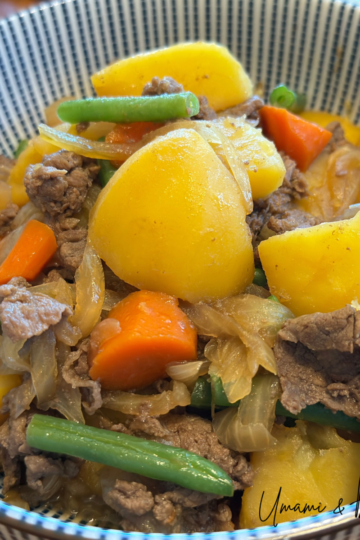 Nikujaga (Japanese beef and Potato Stew)