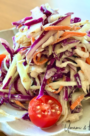 sesame coleslaw