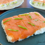 Pressed Smoked Salmon Sushi