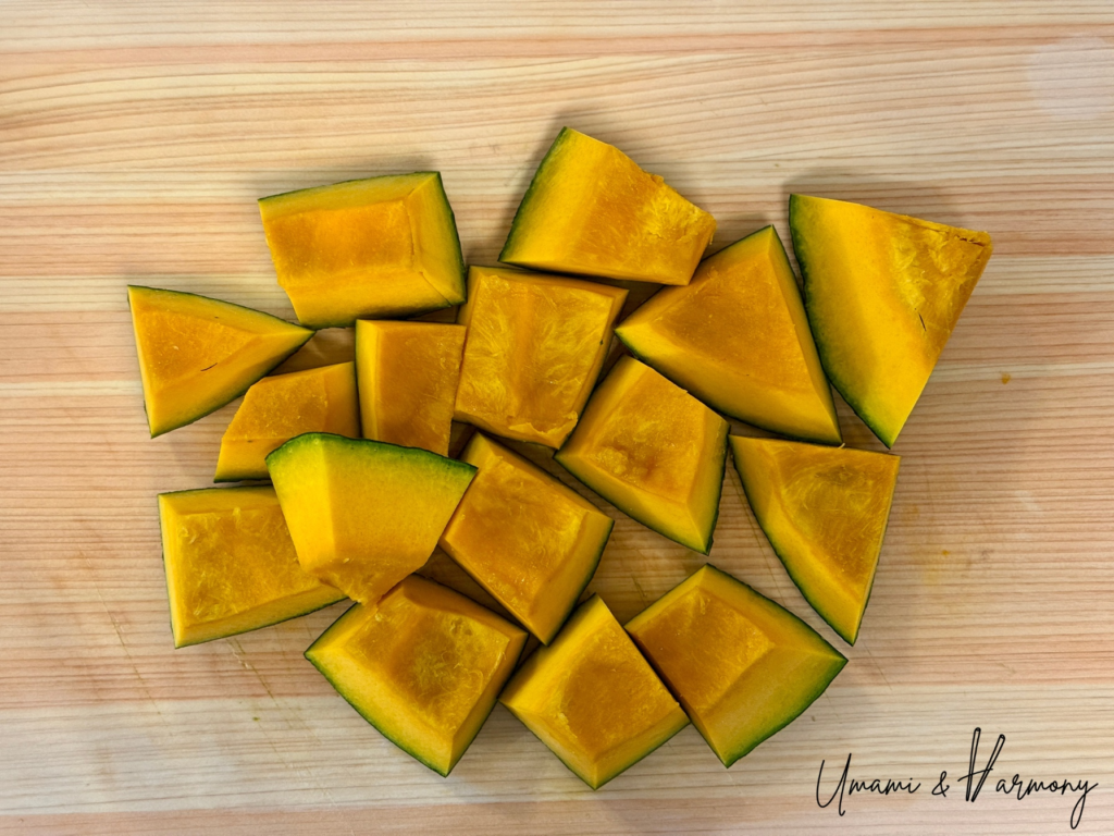 Kabocha squash cut into 1-inch pieces