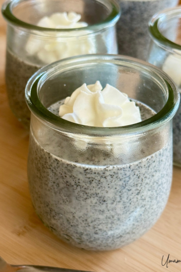 Black Sesame Pudding