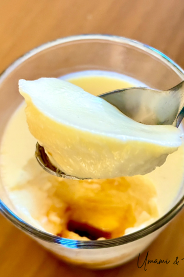 Purin (Japanese Caramel Custard Pudding)