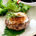 Japanese Hamburg Steak with Daikon Oroshi