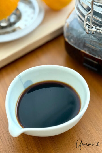 Easy Homemade Ponzu with Meyer Lemon