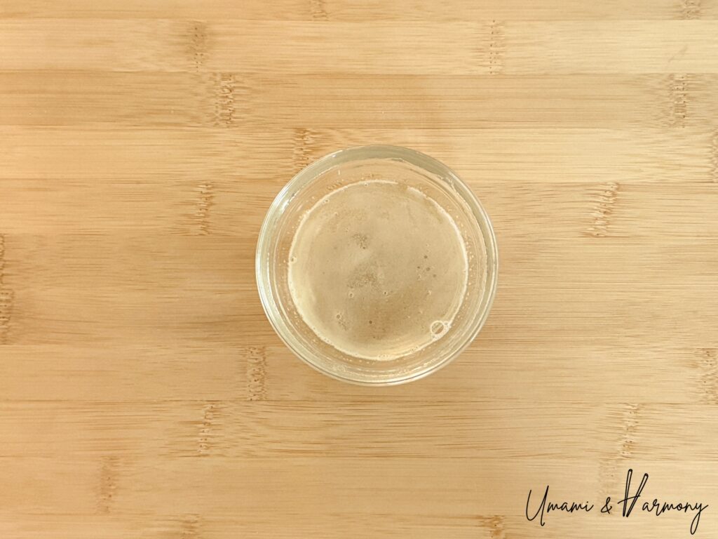 Melted gelatin
