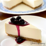 No-Bake Rare Blueberry Cheesecake