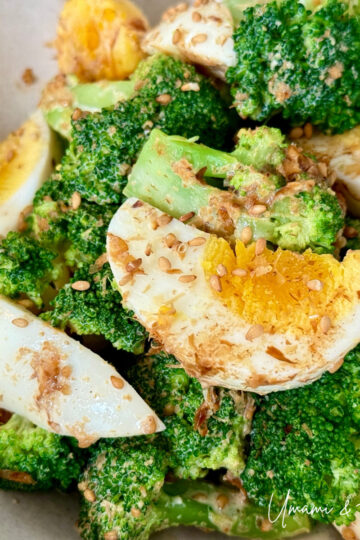 Japanese Broccoli Egg Salad