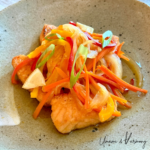 Salmon Nanbanzuke (Marinated Salmon)