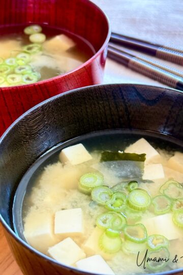 Tofu and Wakame Miso Soup